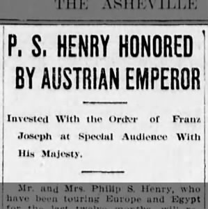 1912 Henry Zealandia Emperor Pull Quote Oct 30 1912